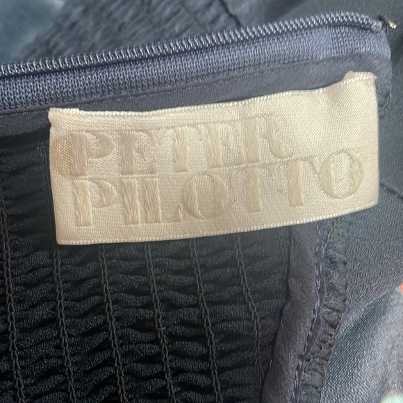 Peter Pilotto navy/floral dress, women’s size 10 - Picture 7 of 9